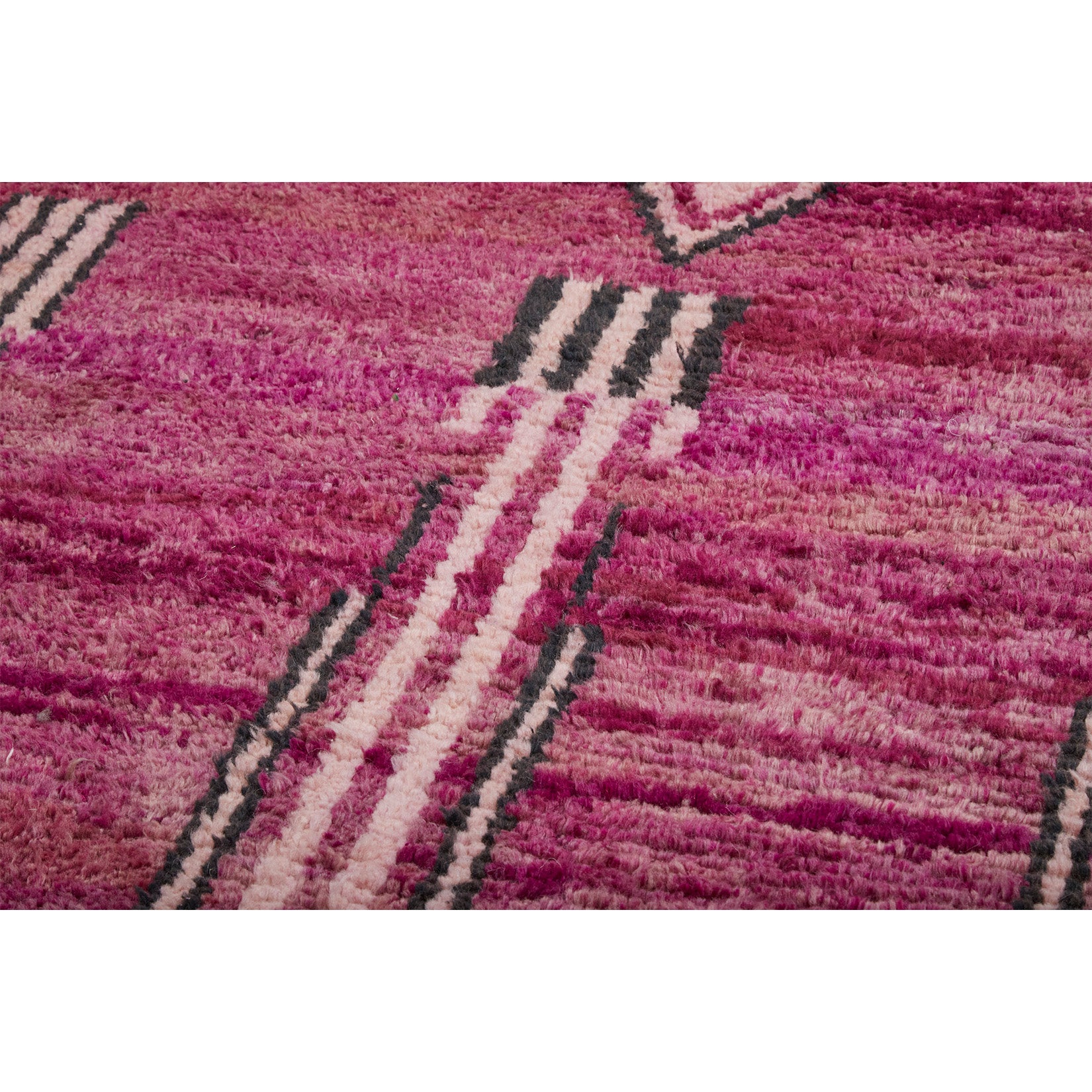 Purple vintage wool berber carpet - Kantara | Moroccan Rugs