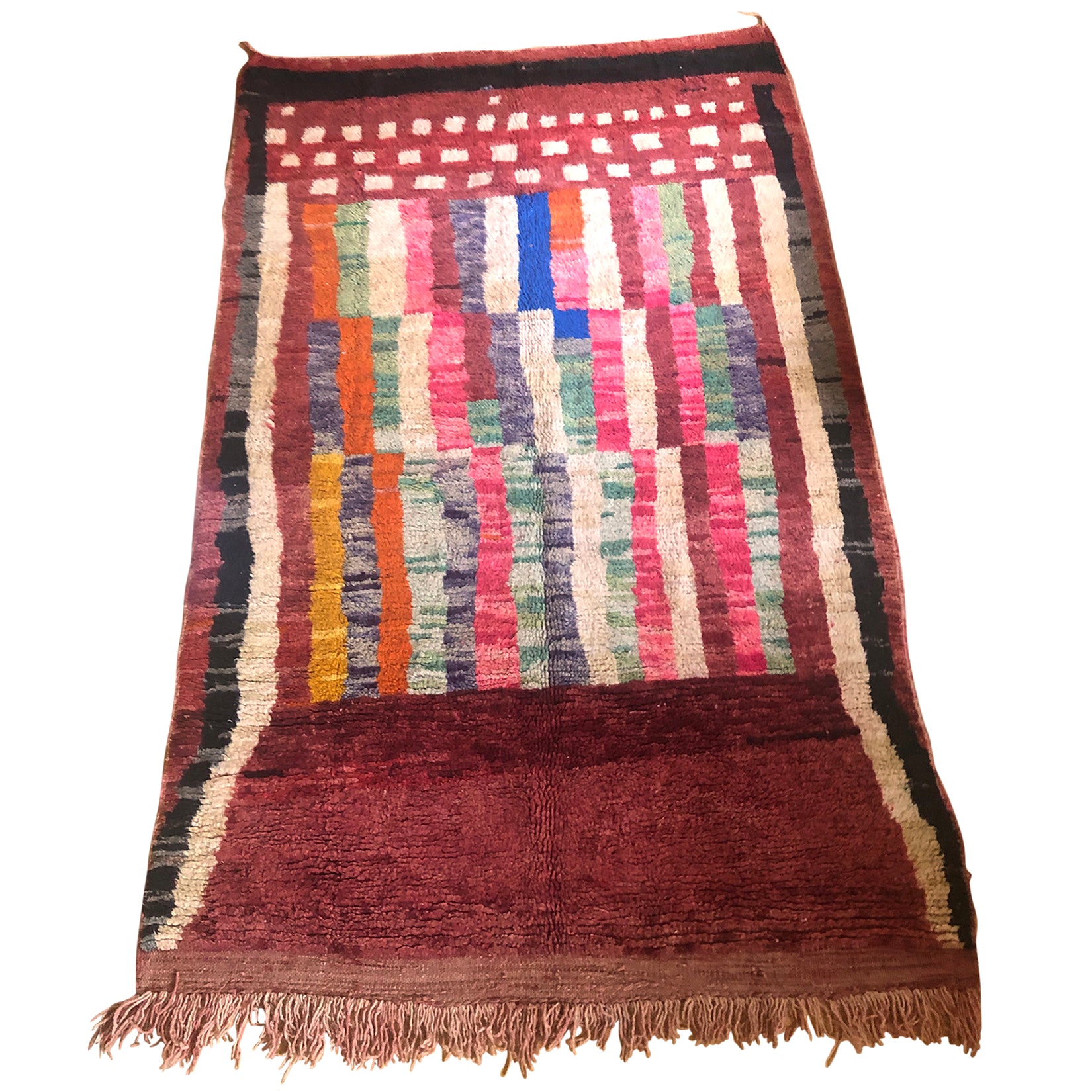 Colorful bohemian berber carpet - Kantara | Moroccan Rugs