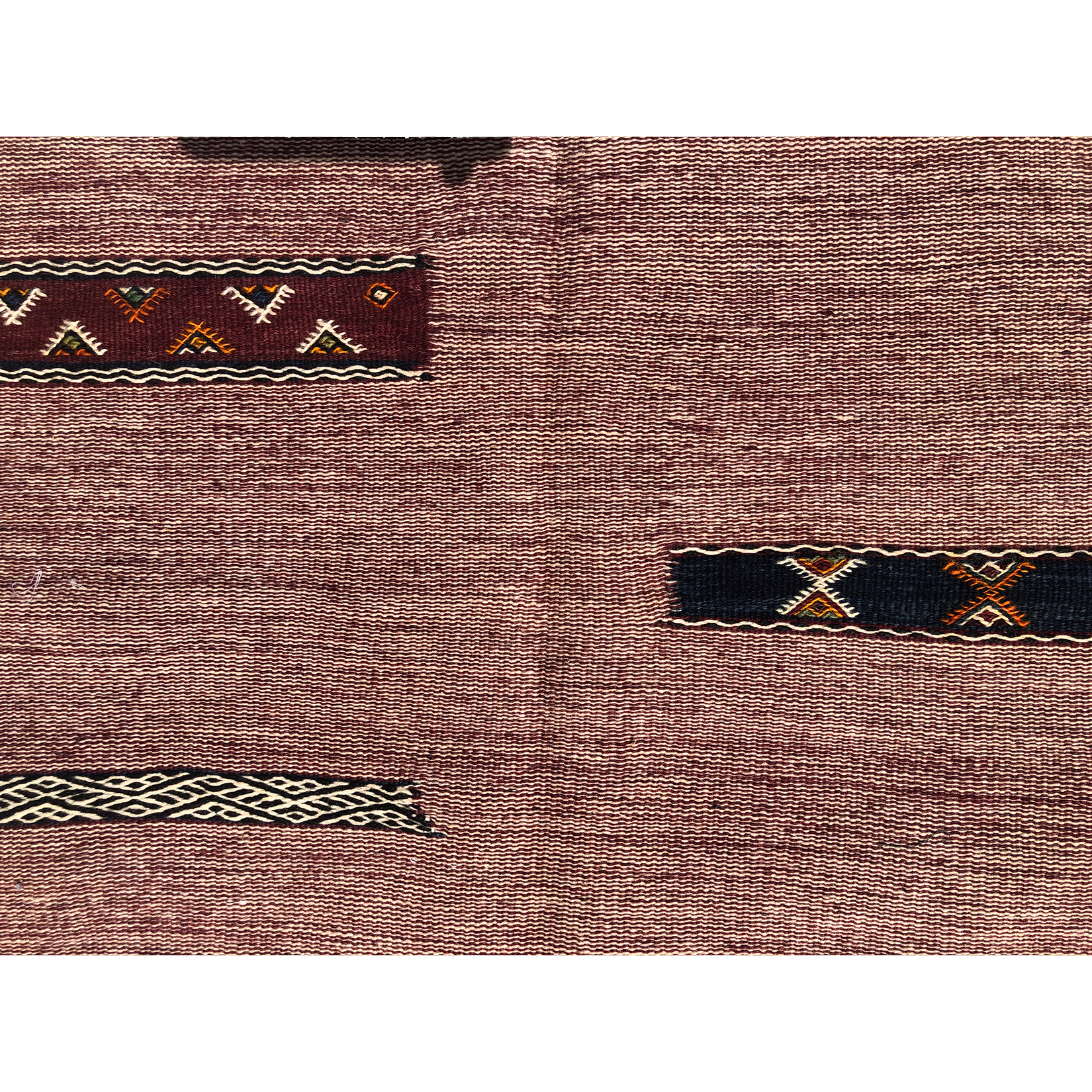 Tribal flatweave modern Moroccan rug - Kantara | Moroccan Rugs