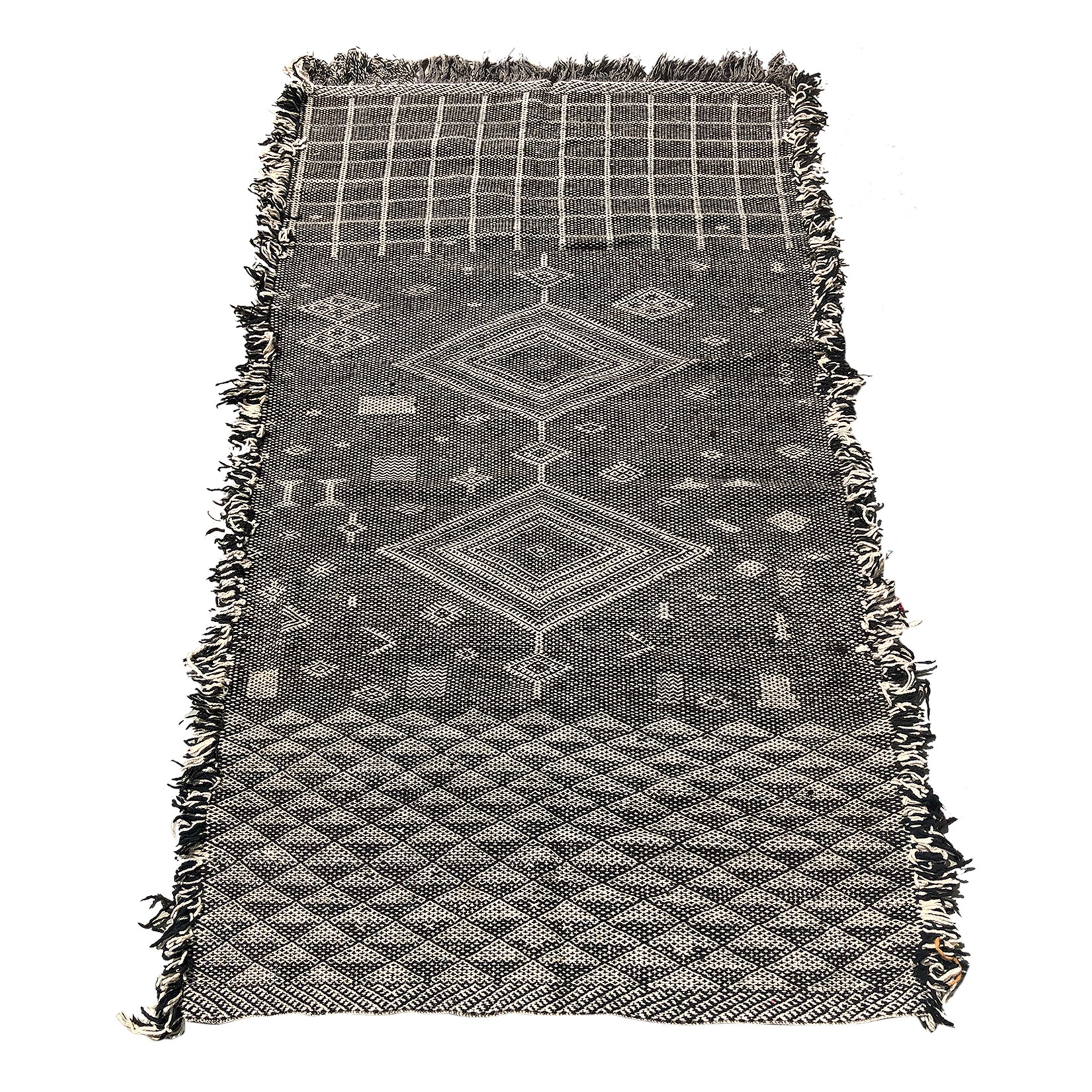 Modern flat weave wool berber rug - Kantara | Moroccan Rugs