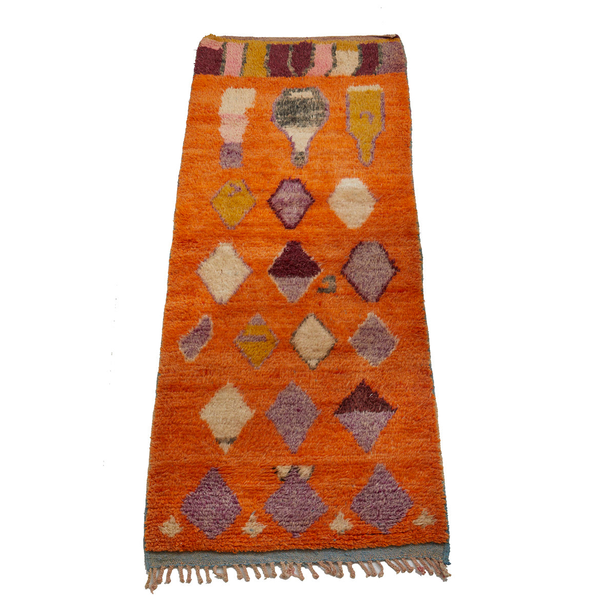 Vintage art deco Moroccan berber carpet - Kantara | Moroccan Rugs