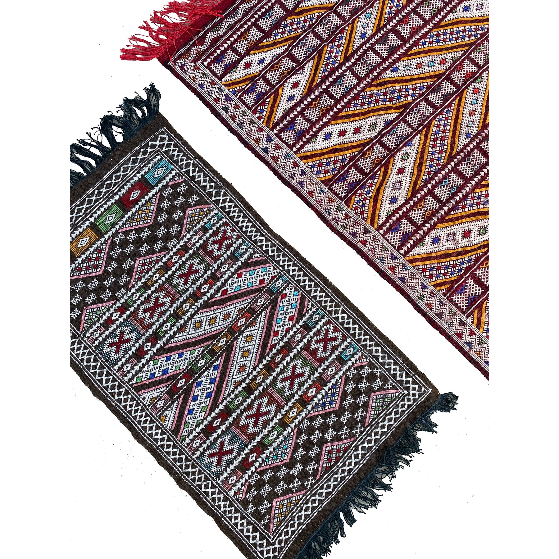 Colorful authentic Moroccan flatweave kilim rugs - Kantara | Moroccan Rugs