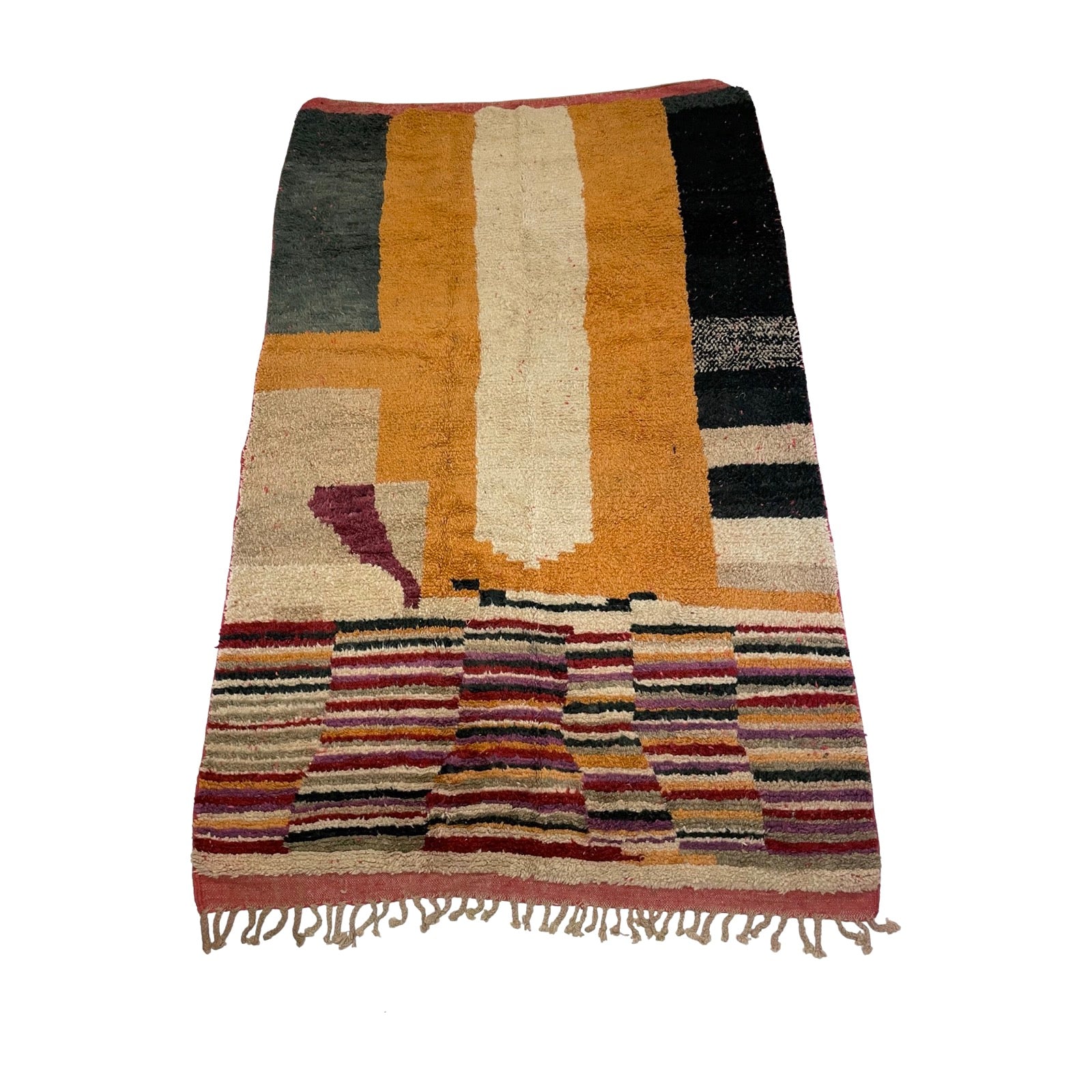 Handknotted boho chic Moroccan area rug - Kantara | Moroccan Rugs