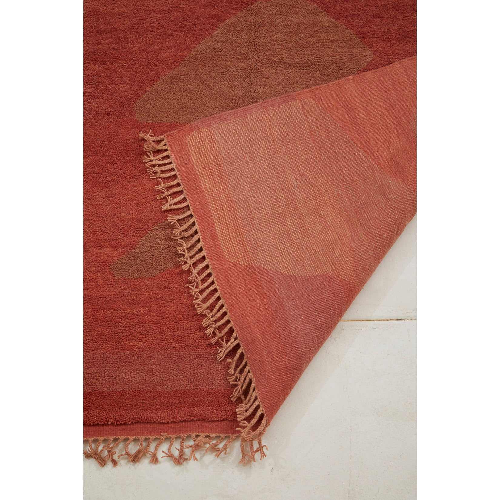Contemporary boho chic pink Moroccan berber rug - Kantara | Moroccan Rugs