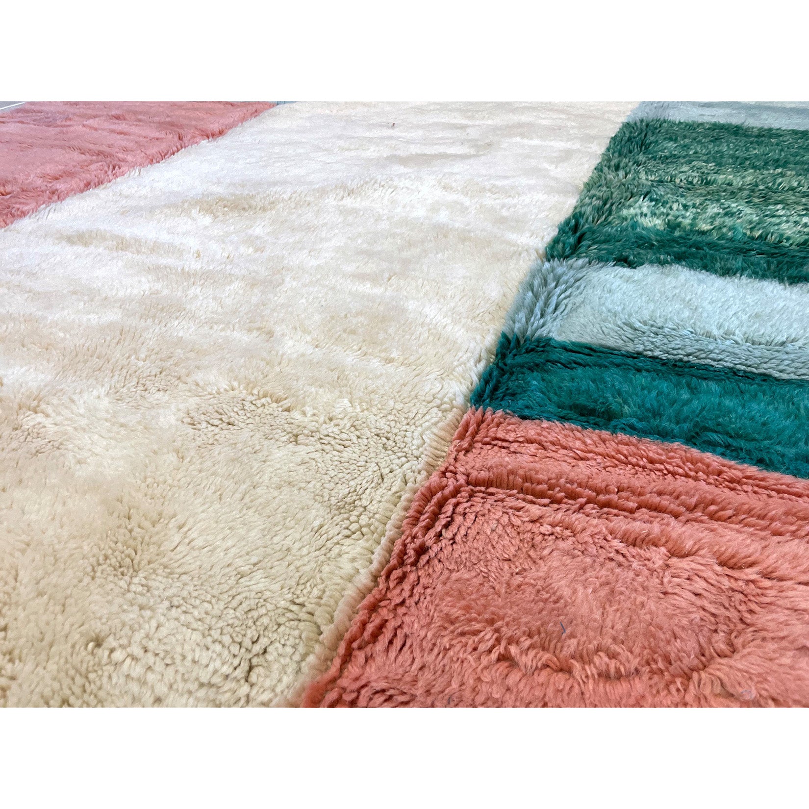 Colorful handknotted Moroccan oversized rug - Kantara | Moroccan Rugs