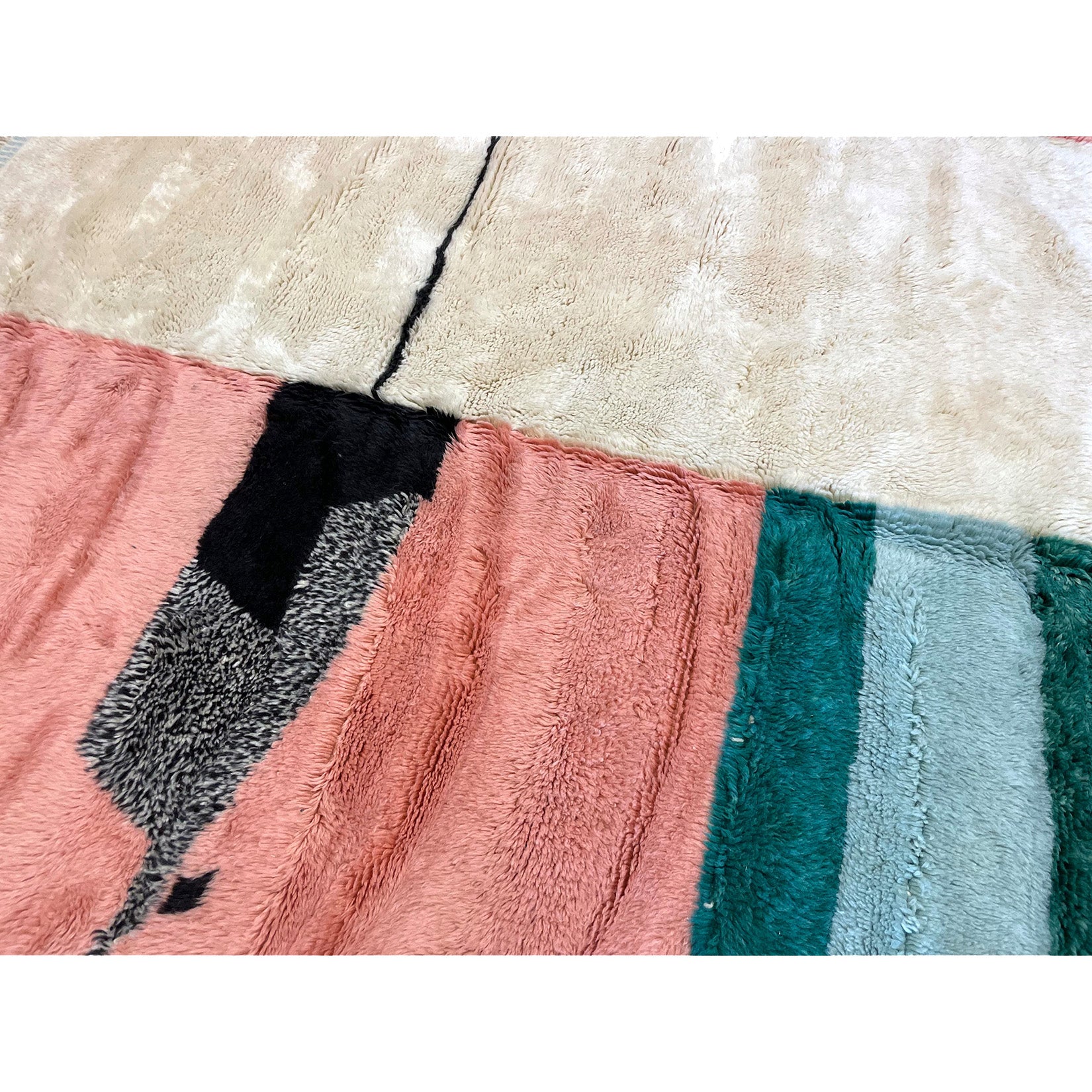 Custom made Moroccan living room area rug - Kantara | Moroccan Rugs