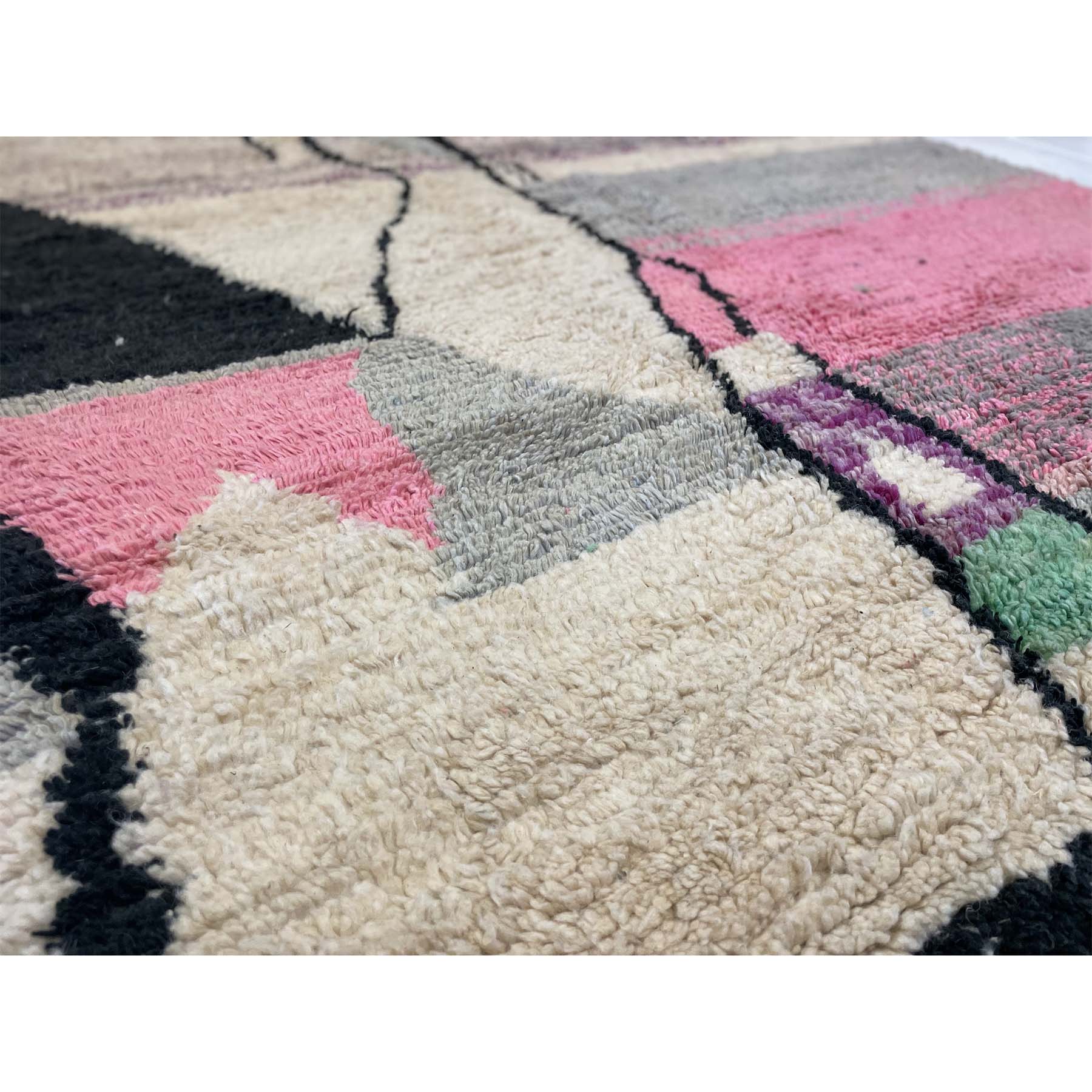 Plush handwoven Moroccan living room rug - Kantara | Moroccan Rugs