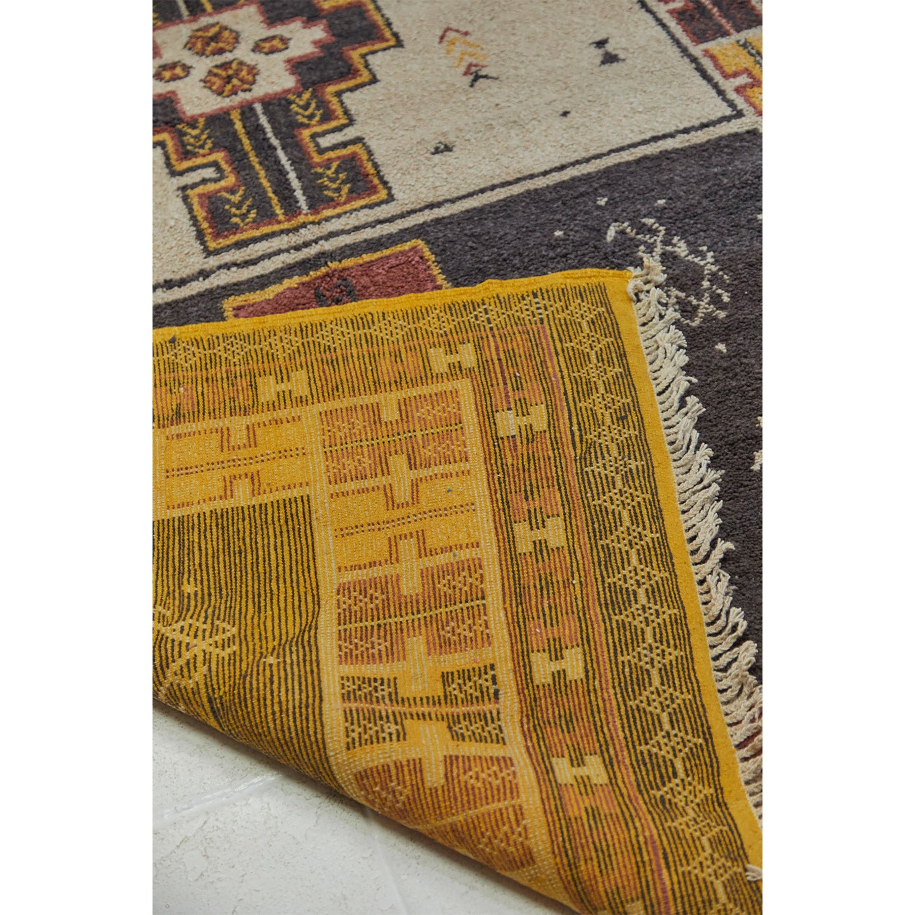 Plush wool Moroccan living room rug - Kantara | Moroccan Rugs