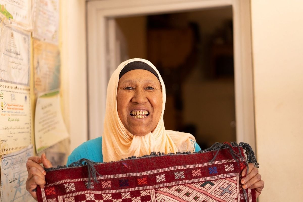 Alia Kate makes documentary short Return to Tamazgha about weaving in Morocco