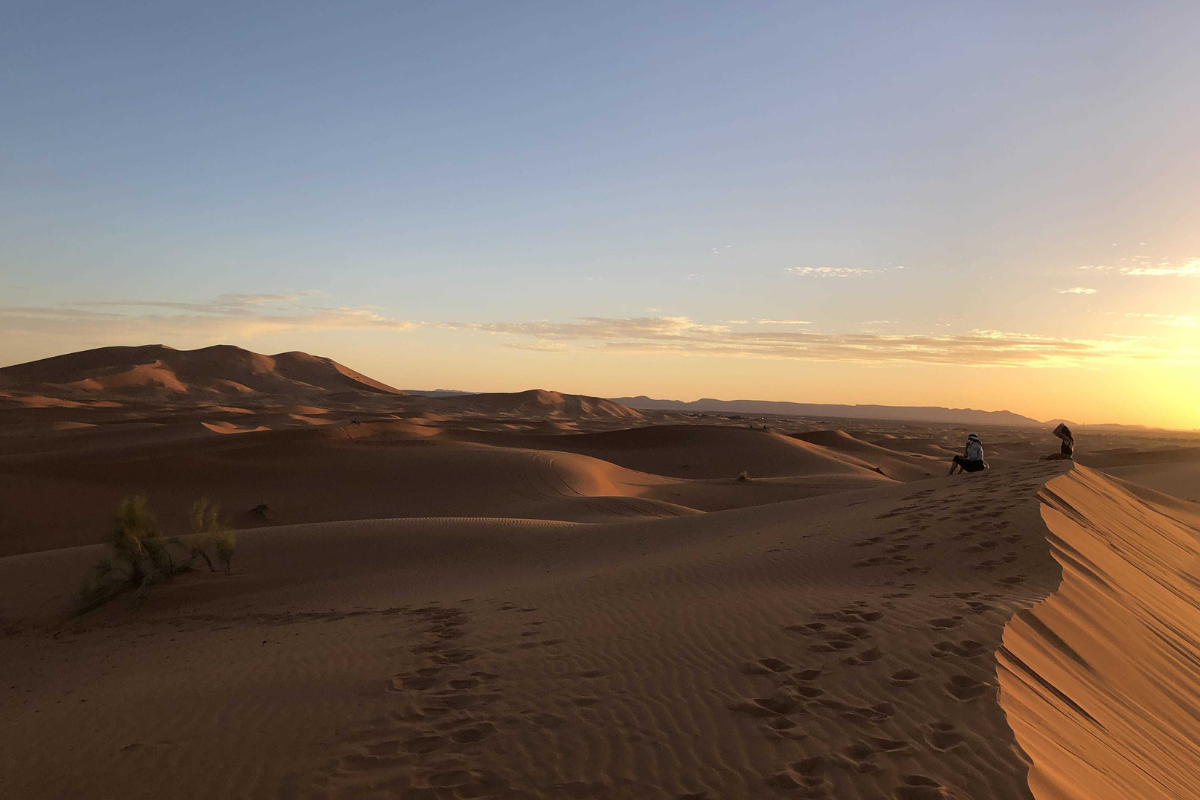 Kantara Tours journey to Sahara Desert with Camel Trek