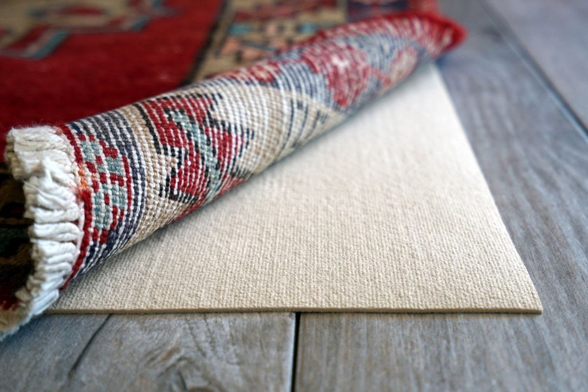 non-slip rug pads safe for lvp flooring