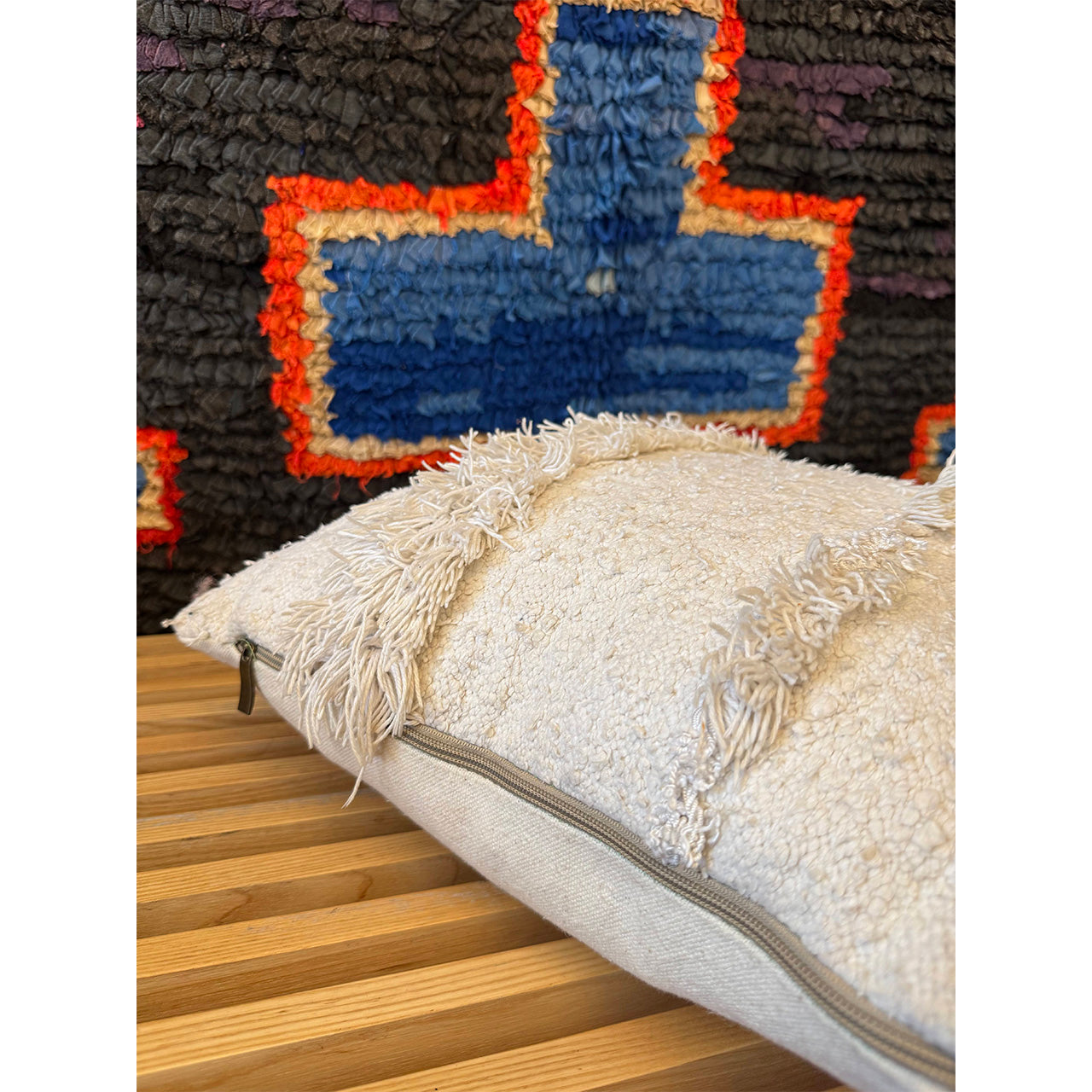 Handira Wedding Blanket Pillow