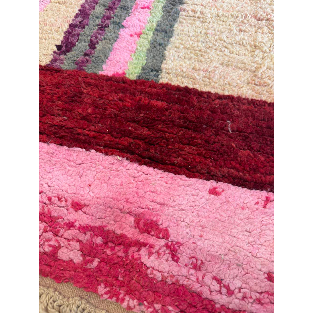 Red and Orange Moroccan Runner Rug