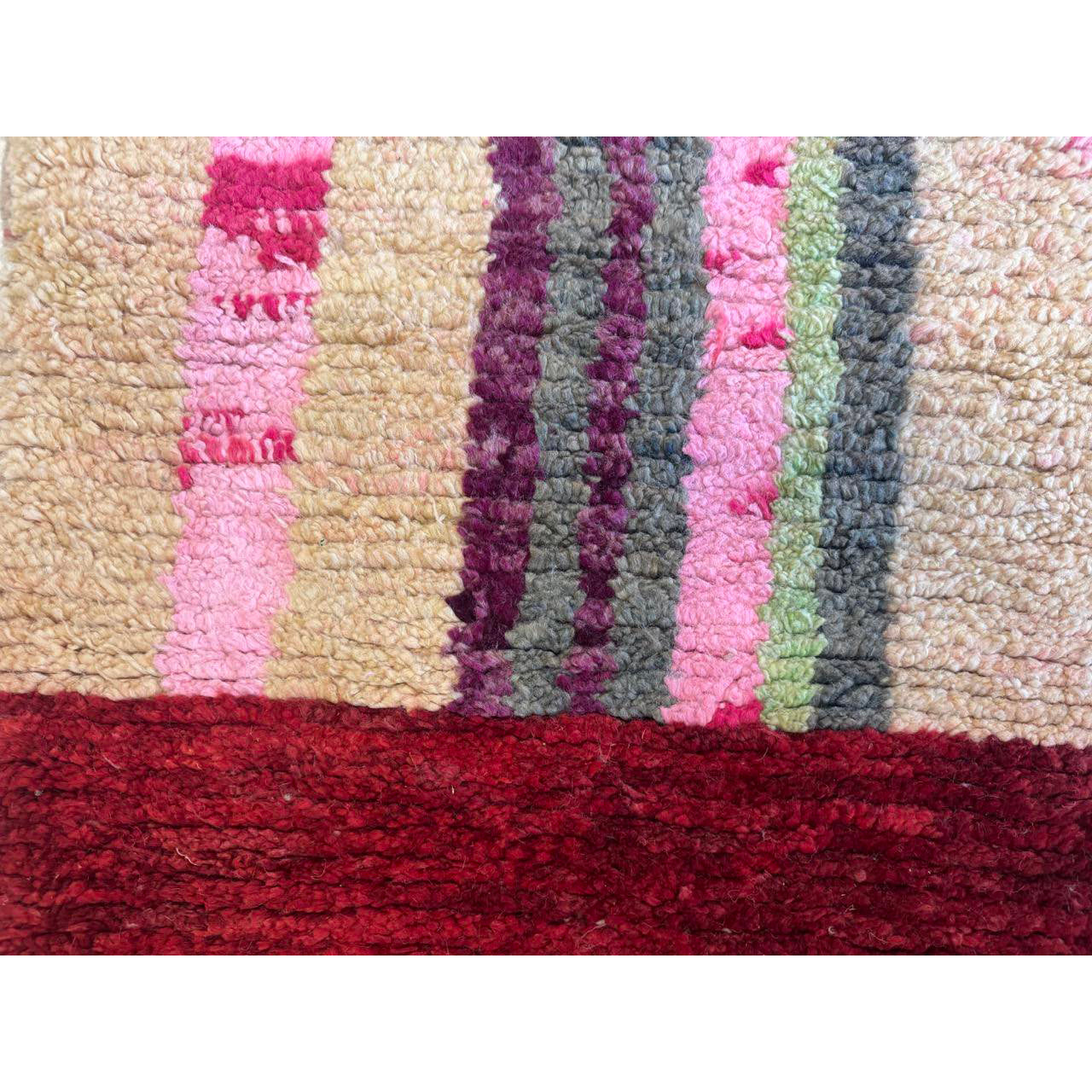 Red and Orange Moroccan Runner Rug