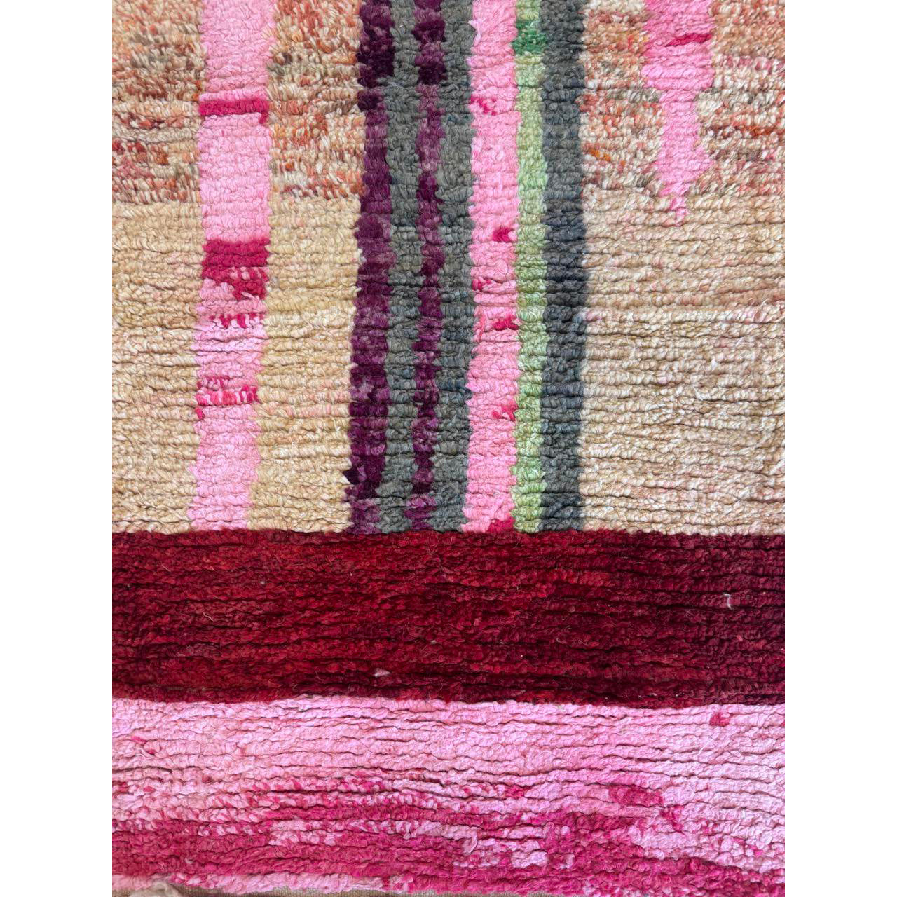 Red and Orange Moroccan Runner Rug