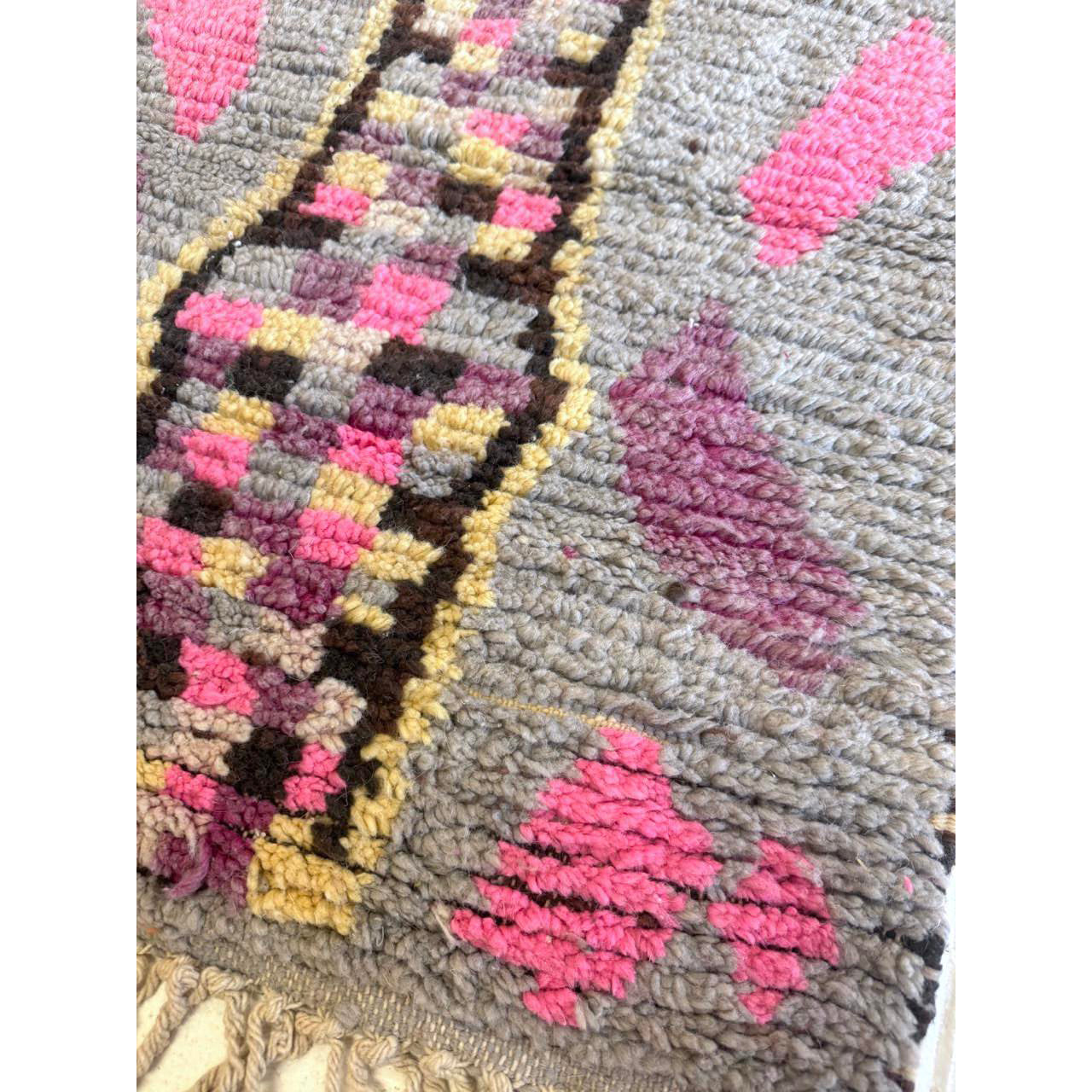 Checkered Moroccan Hallway Runner