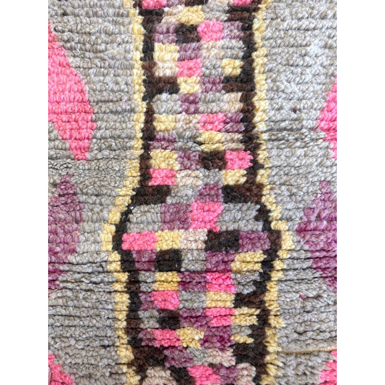 Checkered Moroccan Hallway Runner