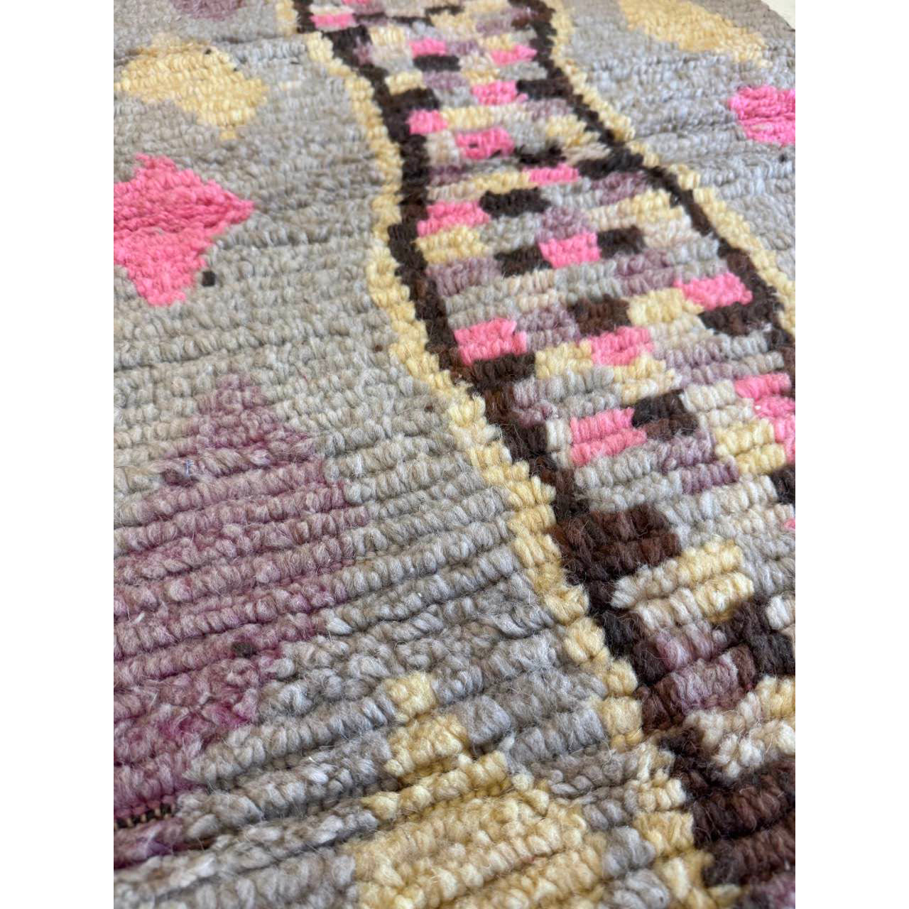 Checkered Moroccan Hallway Runner