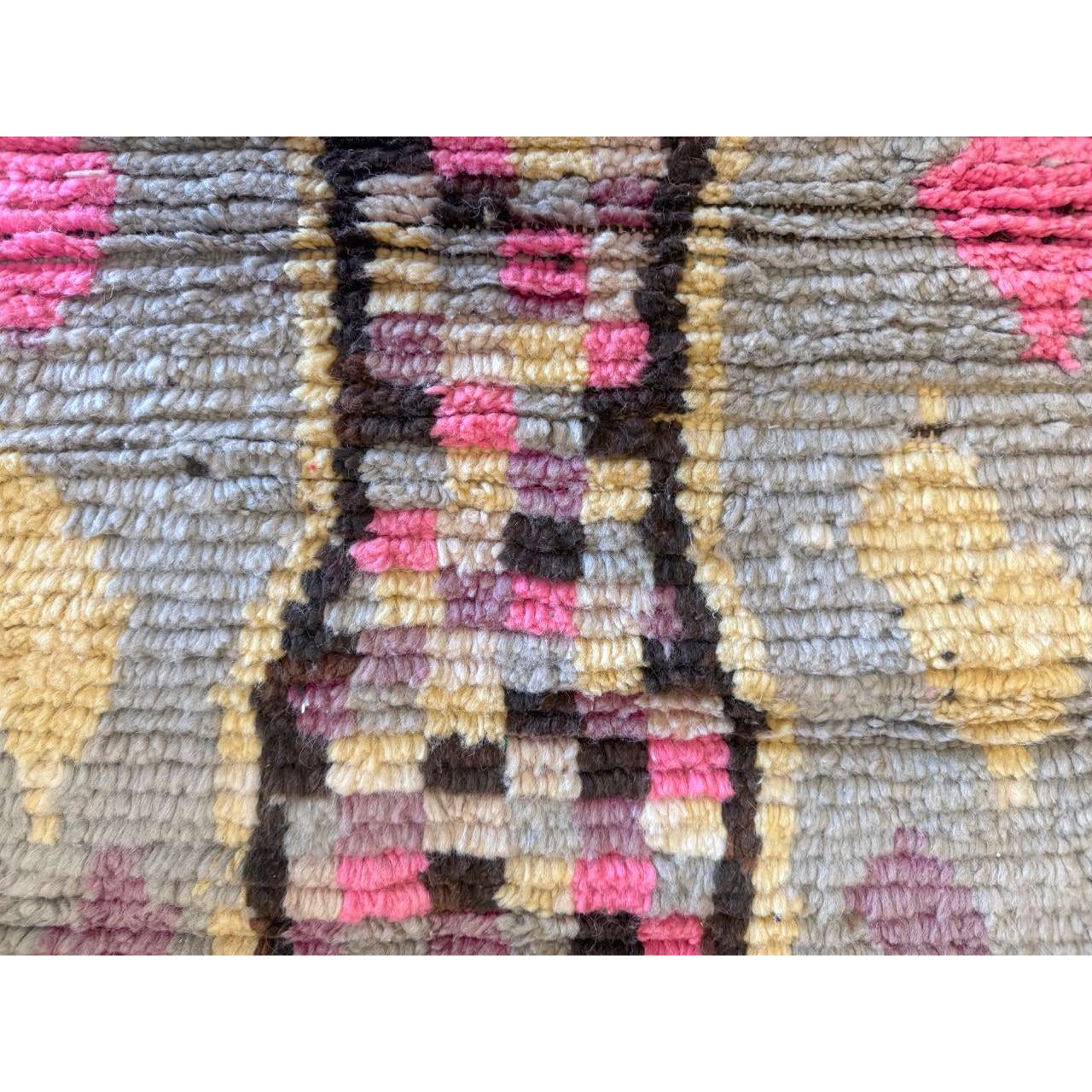 Checkered Moroccan Hallway Runner