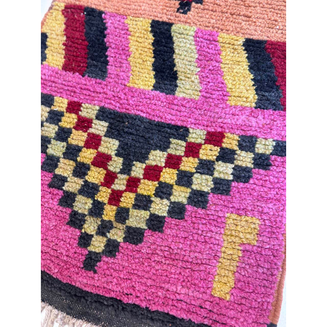 Bright Colorful Moroccan Hallway Runner