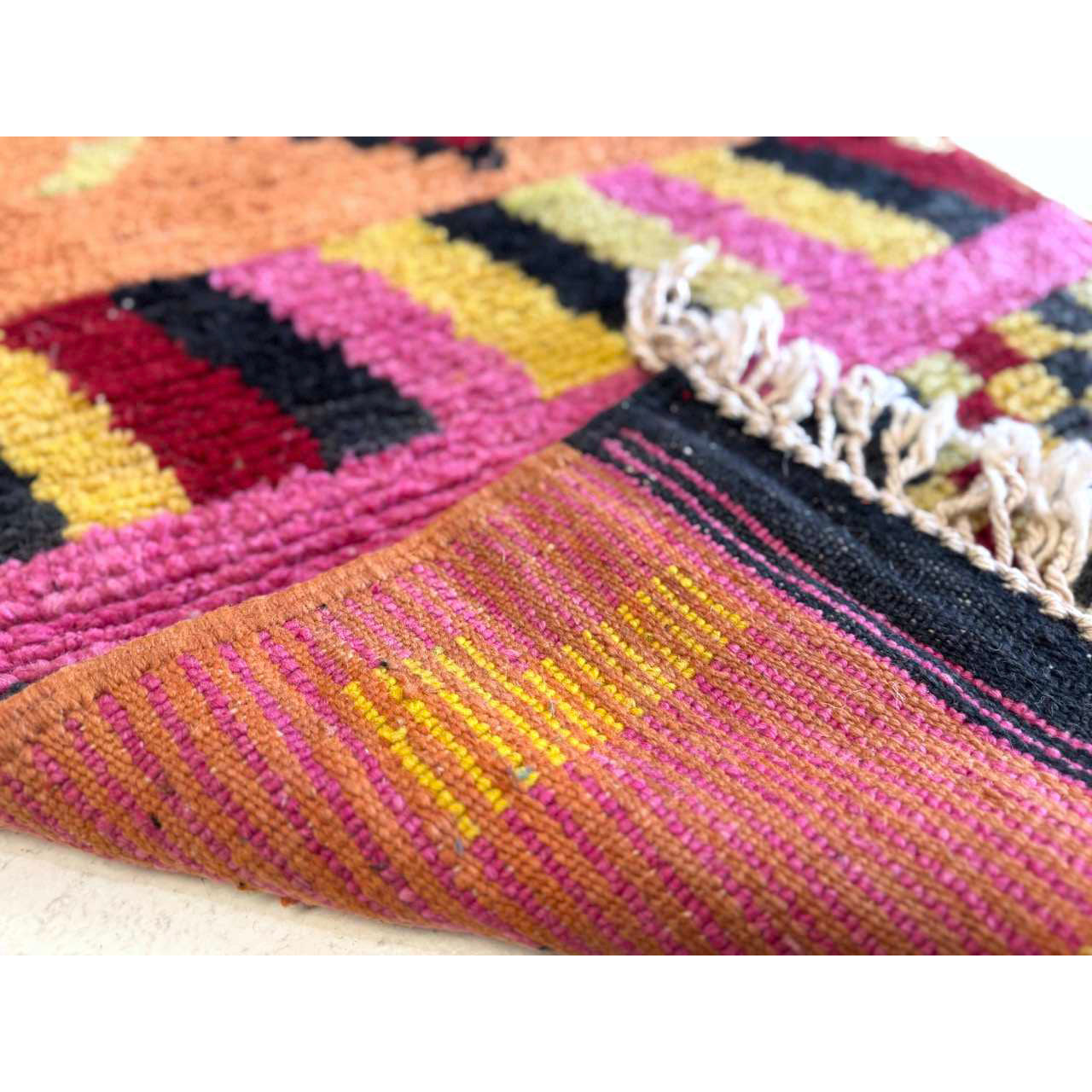 Bright Colorful Moroccan Hallway Runner