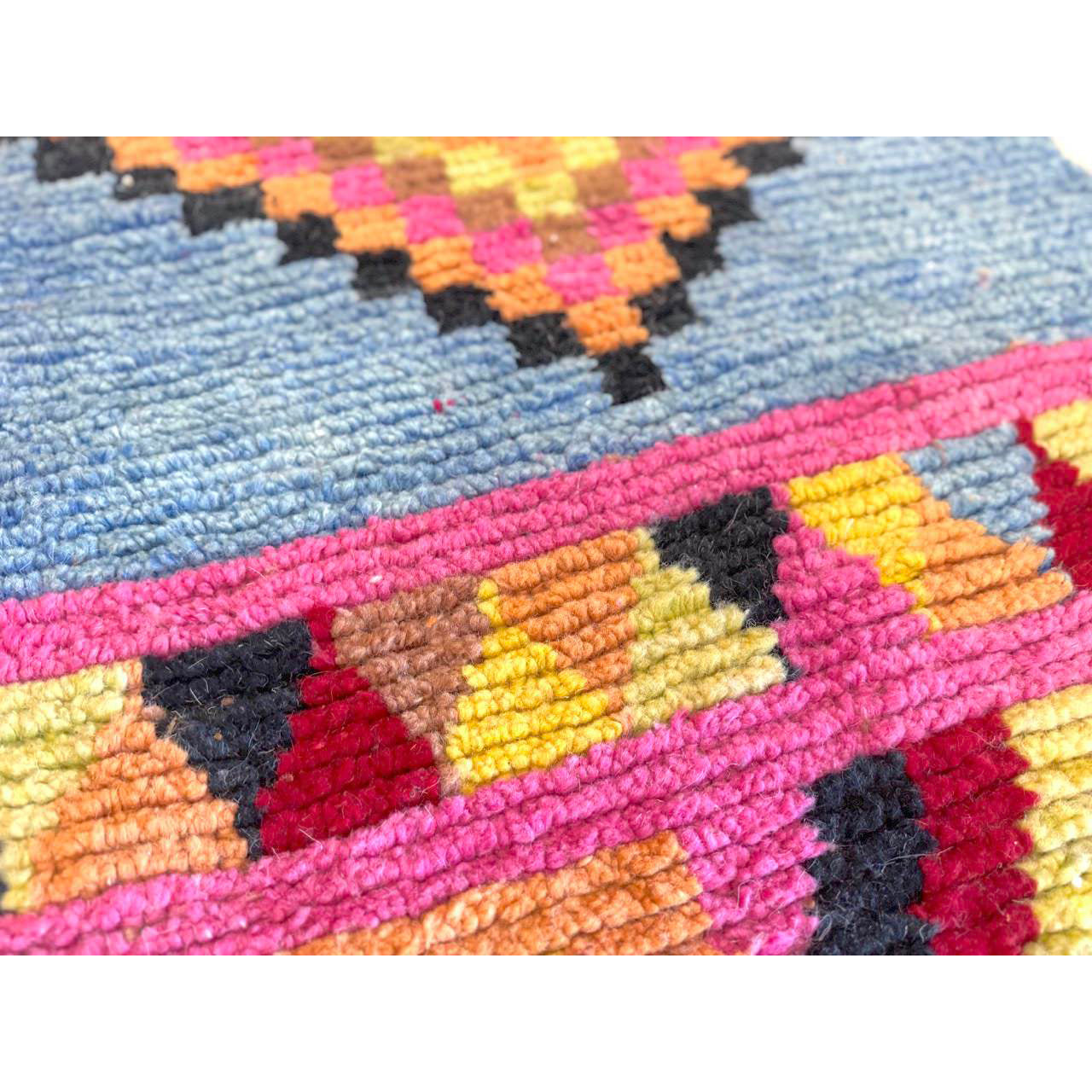 Bright Colorful Moroccan Hallway Runner