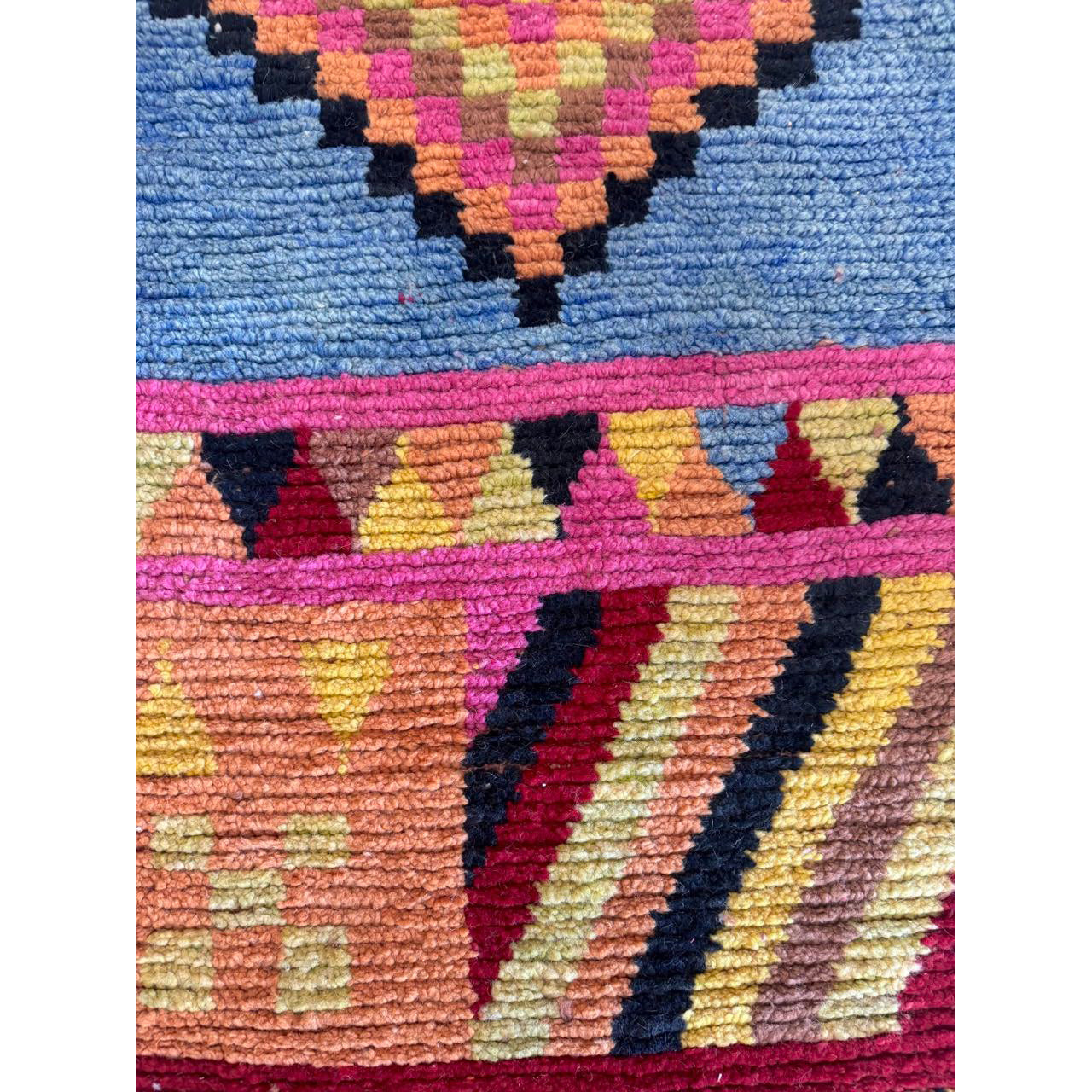 Bright Colorful Moroccan Hallway Runner