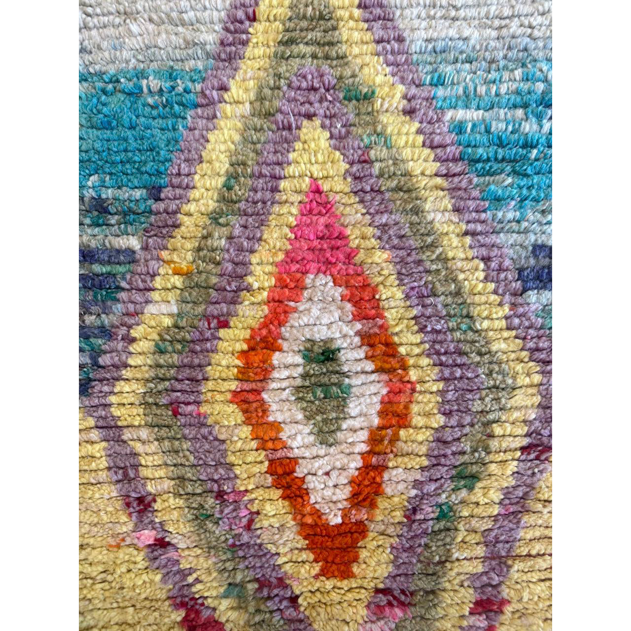 Diamond Moroccan Runner Rug