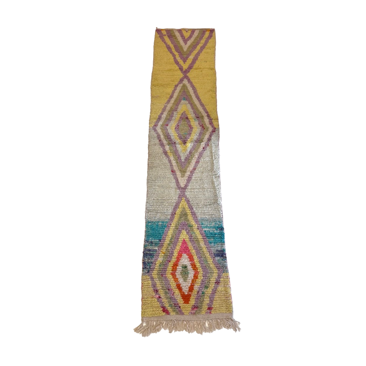 Diamond Moroccan Runner Rug