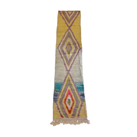 Diamond Moroccan Runner Rug