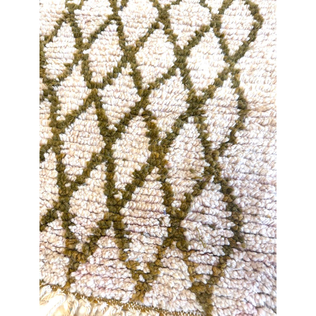 Neutral Moroccan Runner Rug