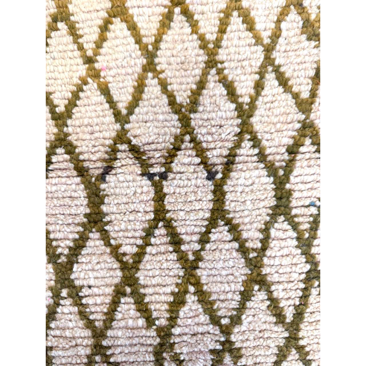 Neutral Moroccan Runner Rug