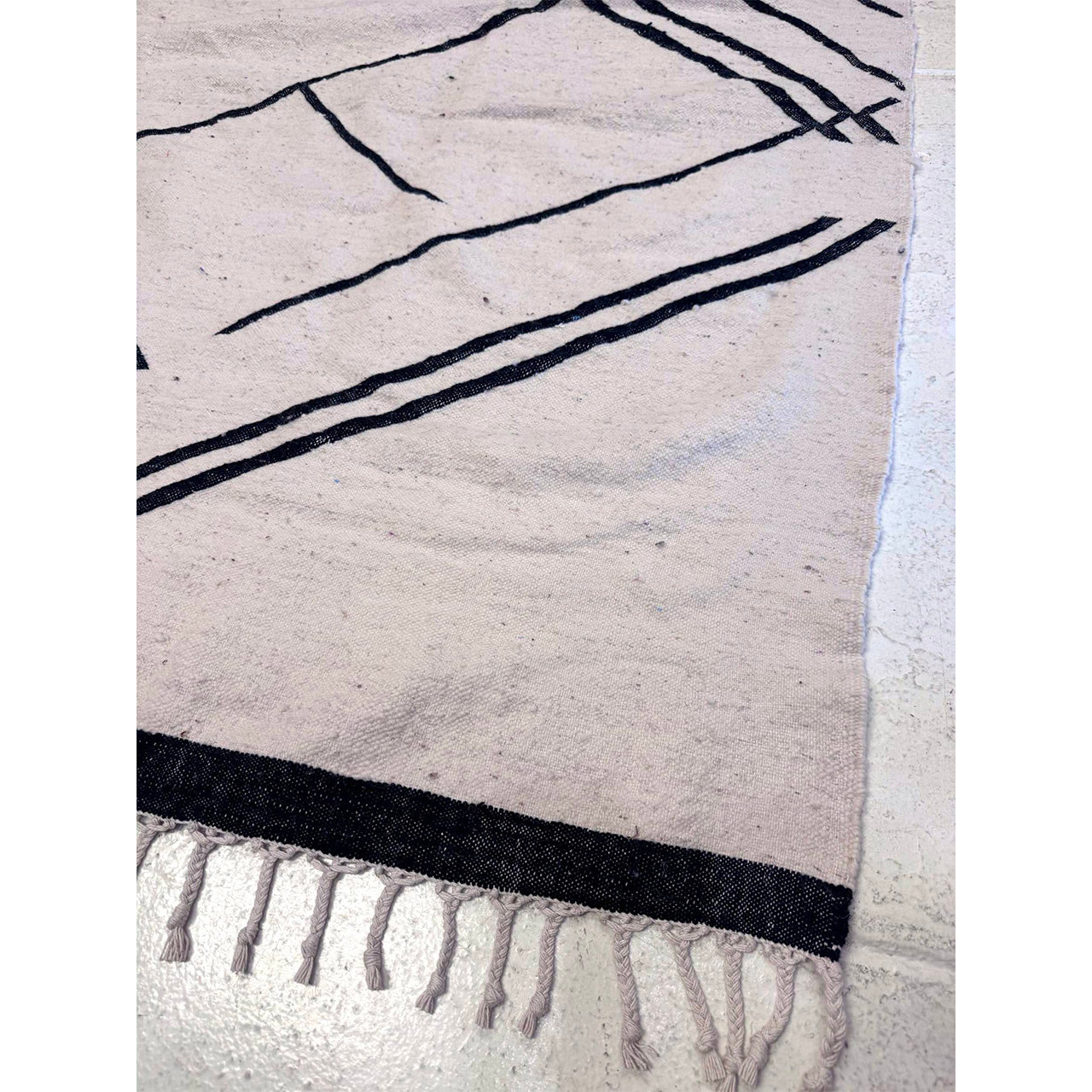 Large Beni Ourain Flatweave Kilim