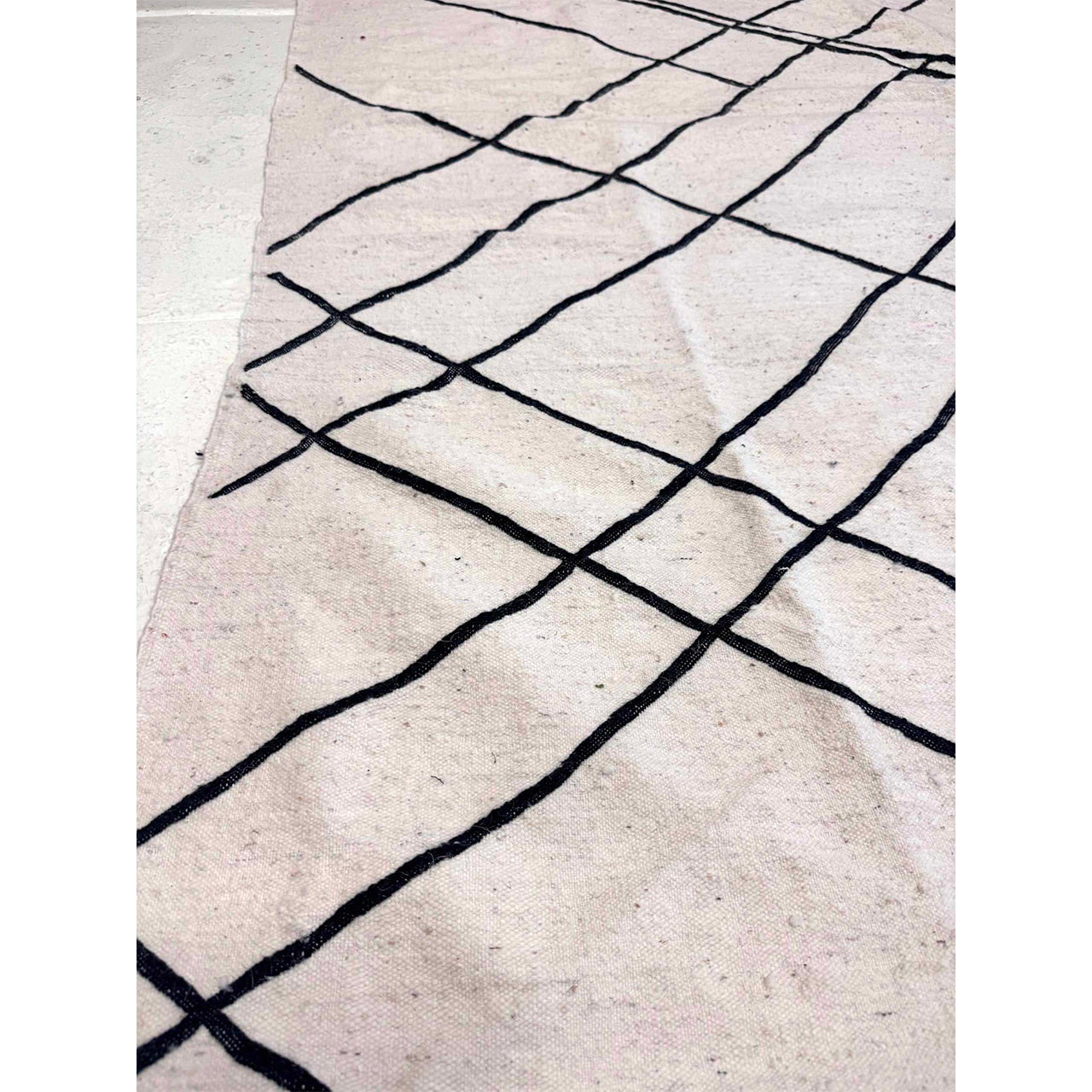 Large Beni Ourain Flatweave Kilim