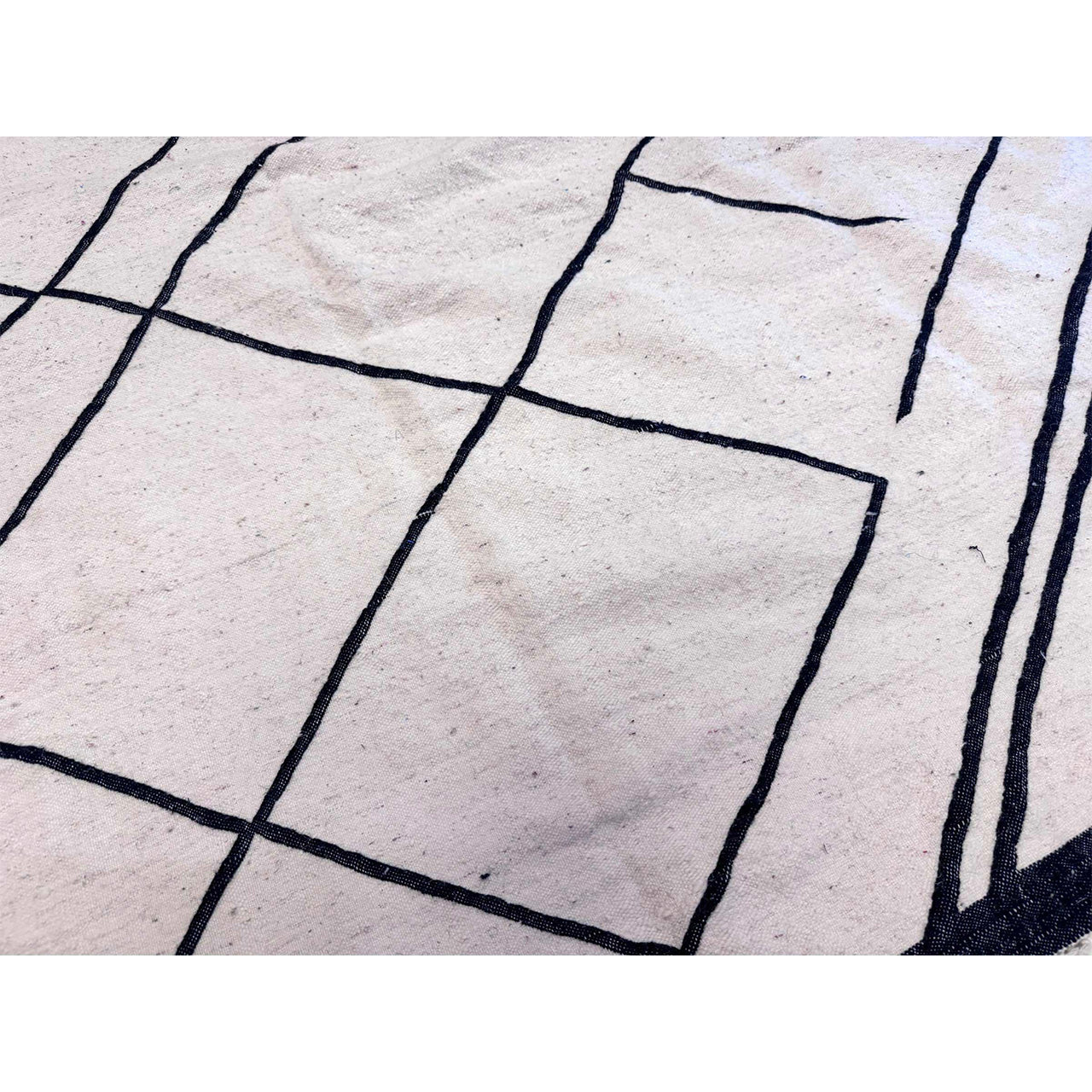 Large Beni Ourain Flatweave Kilim