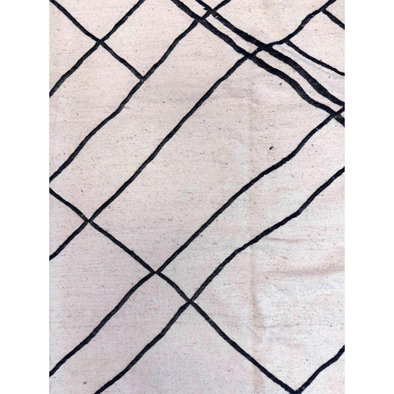 Large Beni Ourain Flatweave Kilim