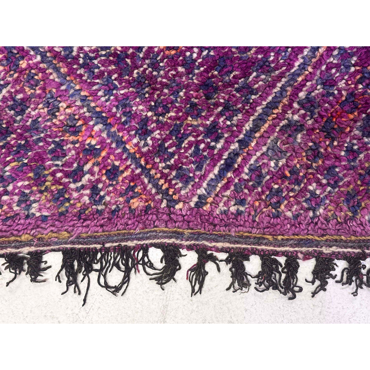 Vintage Purple Moroccan Rug