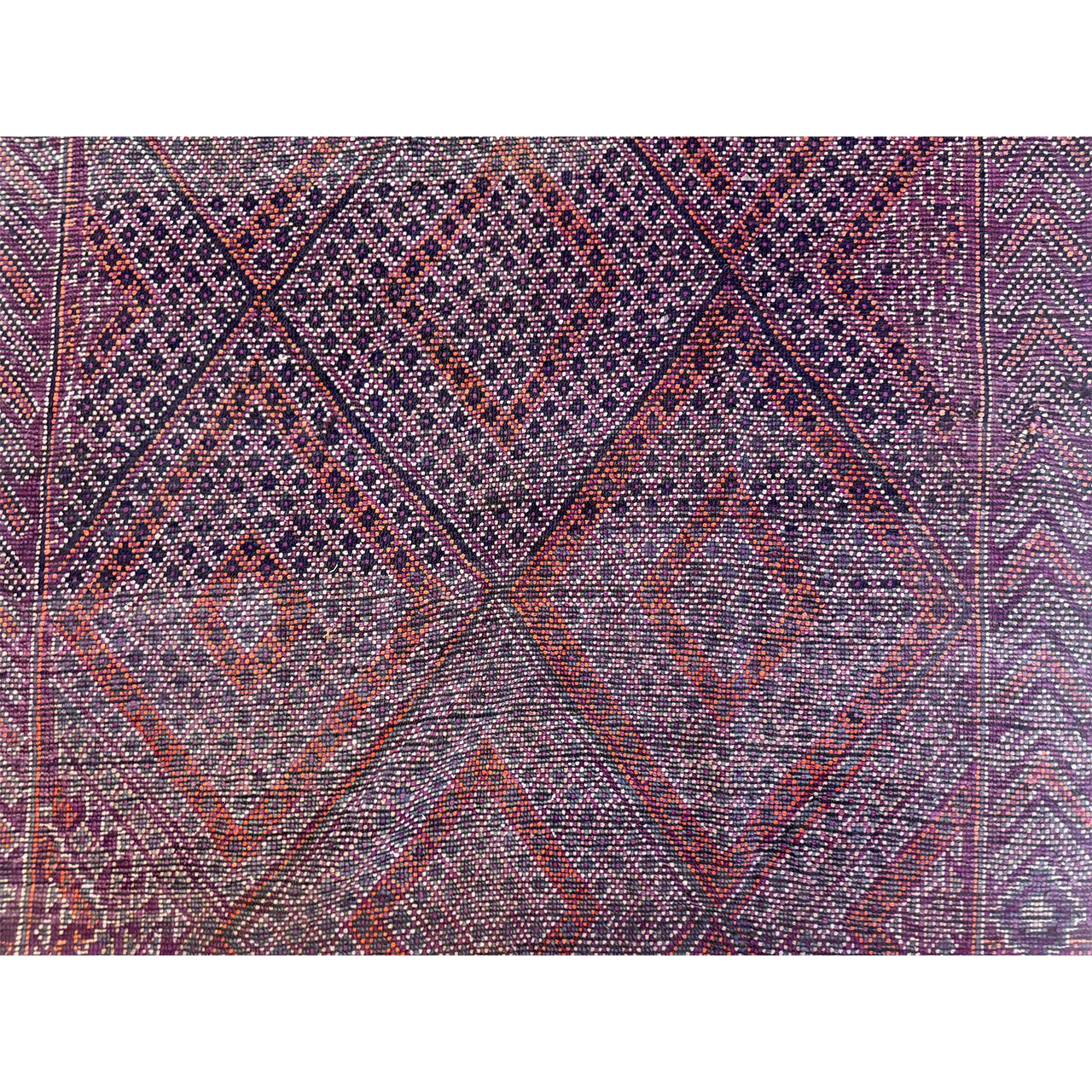 Vintage Purple Moroccan Rug