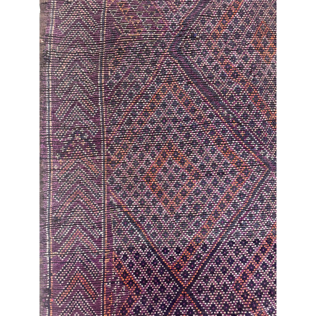 Vintage Purple Moroccan Rug