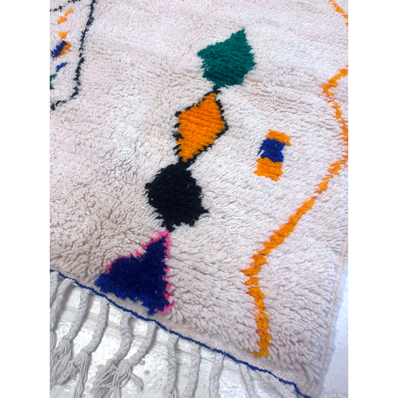 Handknotted Azilal Moroccan Rug