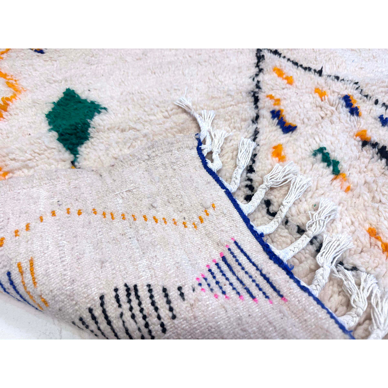 Handknotted Azilal Moroccan Rug