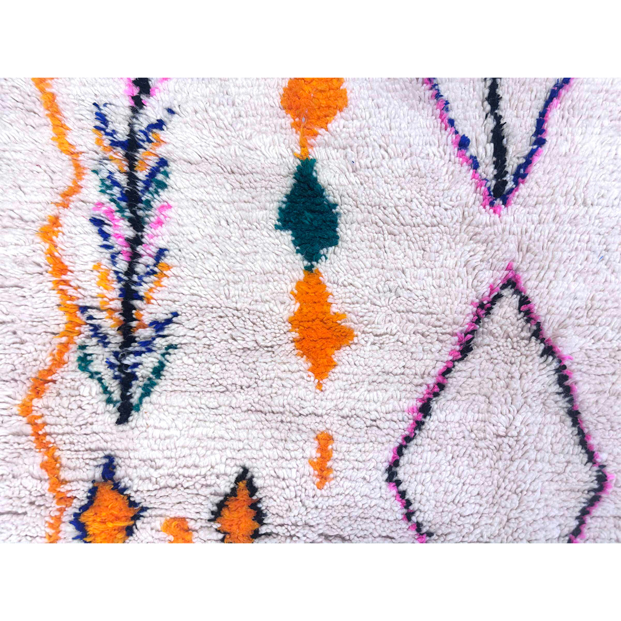 Handknotted Azilal Moroccan Rug