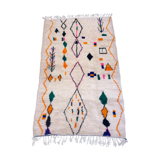 Handknotted Azilal Moroccan Rug