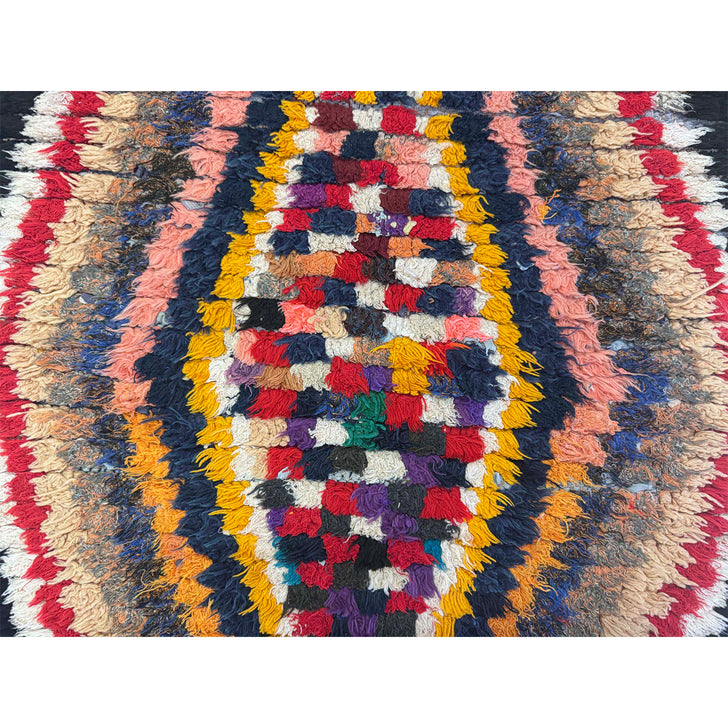 Moroccan Diamond Boucherouite Runner