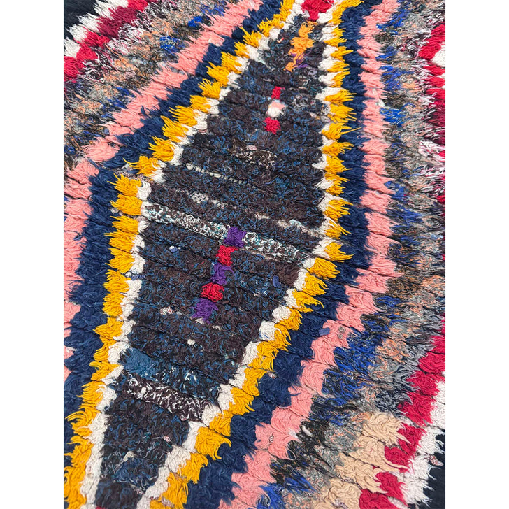 Moroccan Diamond Boucherouite Runner