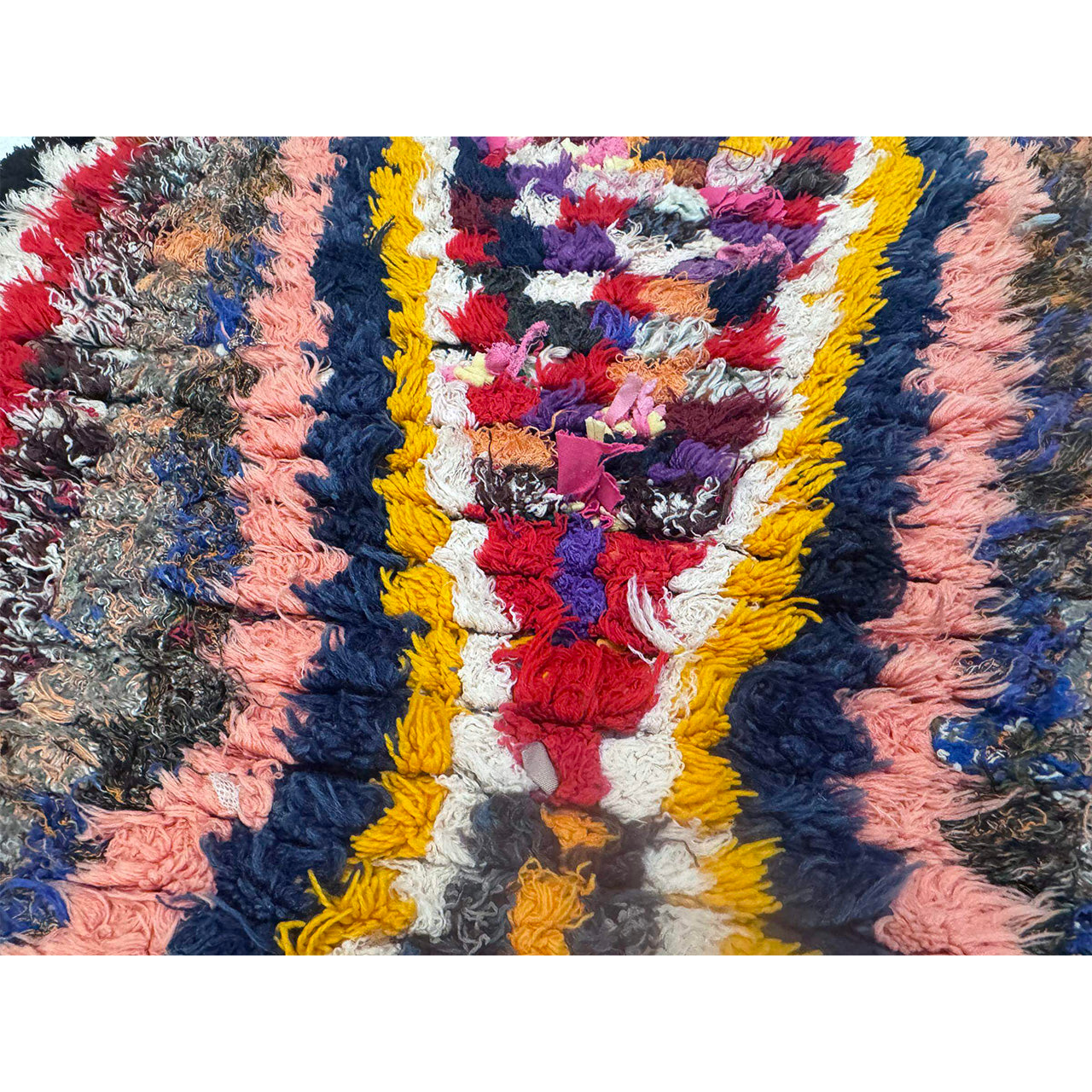 Moroccan Diamond Boucherouite Runner