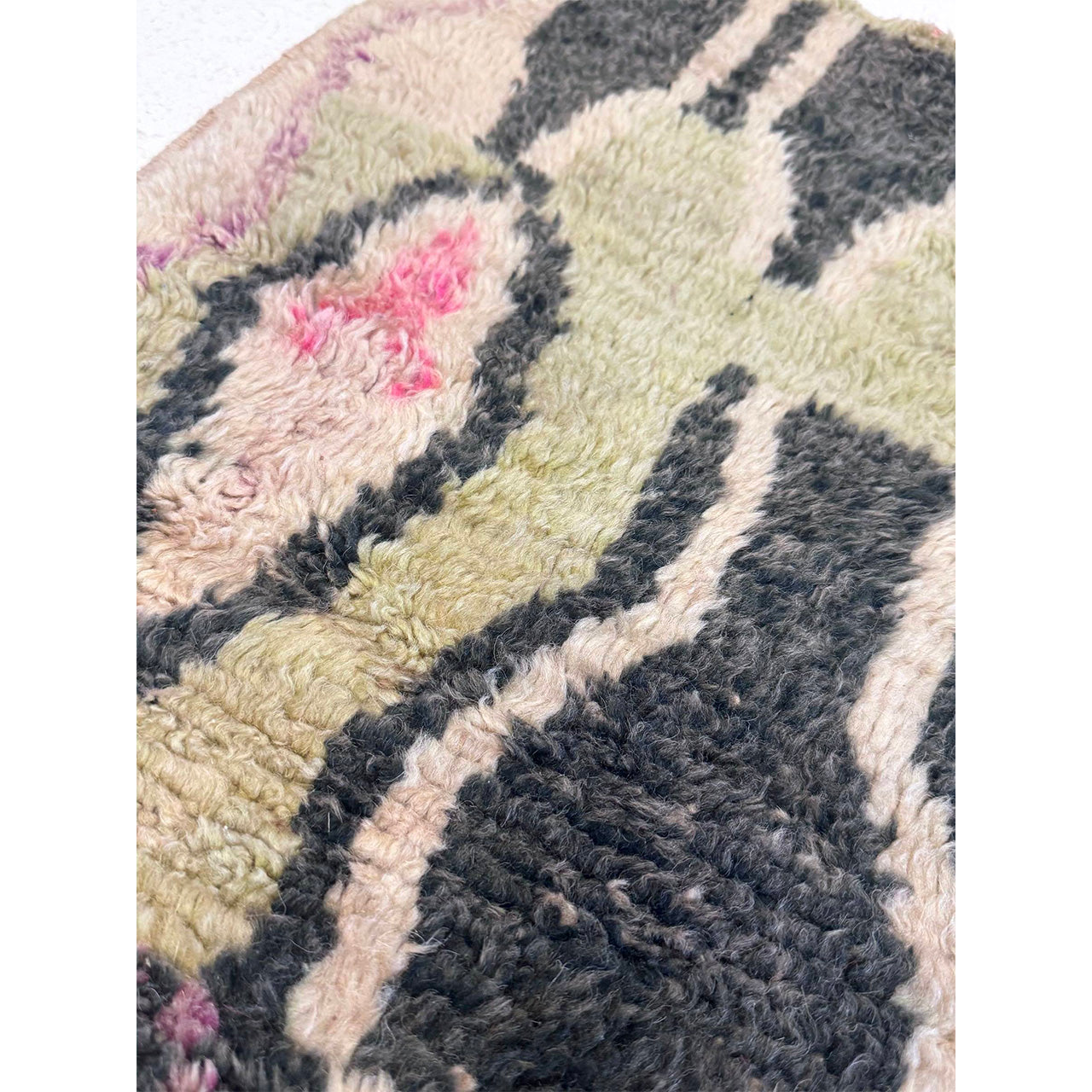 Small Moroccan Hand-knotted Rug