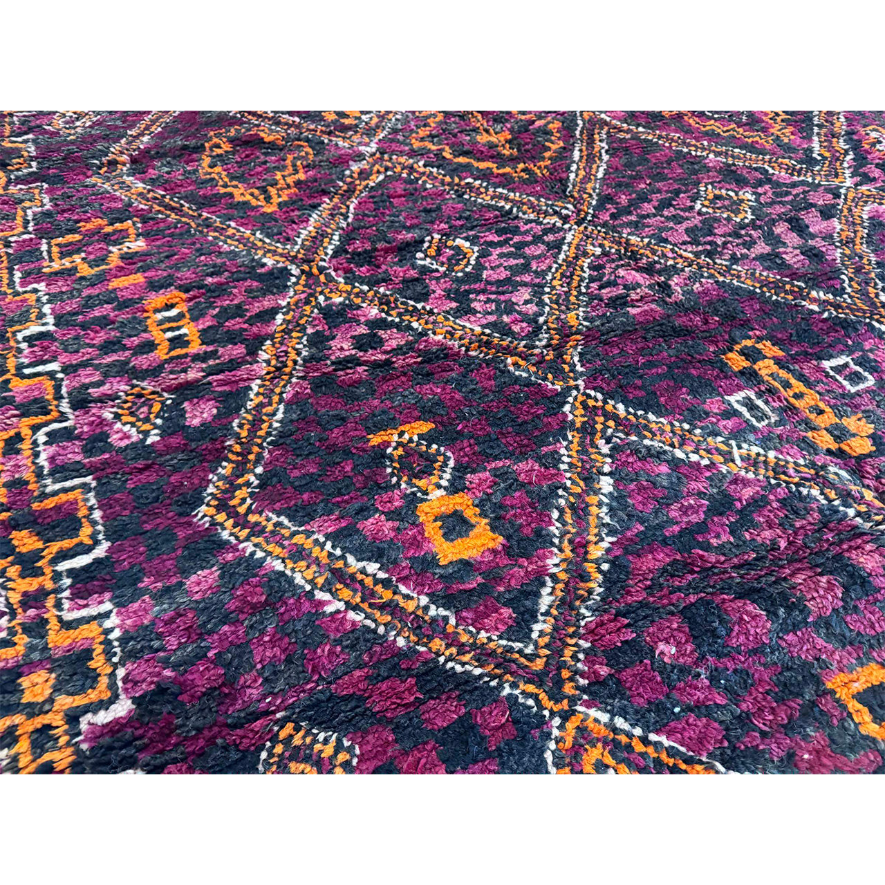 Oversized Moroccan Vintage Rug