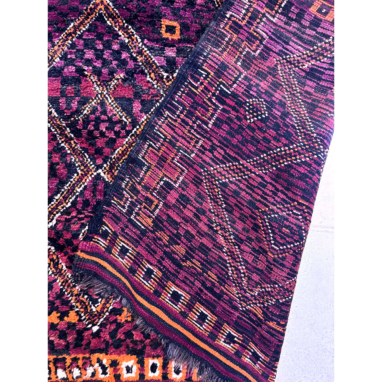 Oversized Moroccan Vintage Rug