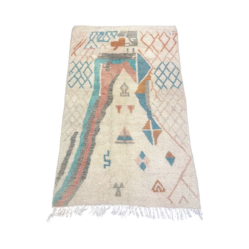 Vintage Small Moroccan Glaoui rug, 2' 4” x 3' 4”– Kantara